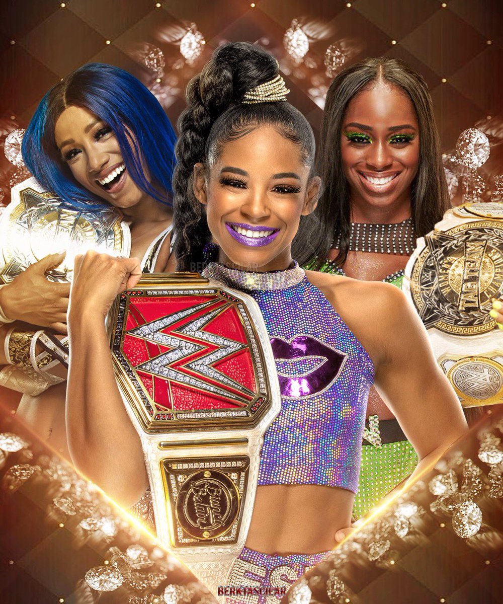 kamprobably's tweet photo. WE HERE!!!!!!!!! ❤️💚💙

#Wrestlemania https://t.co/1B8byCqoNW