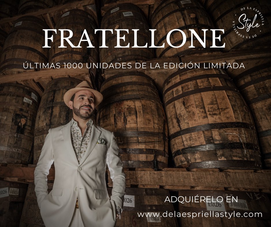 DELAESPRIELLAE's tweet photo. De las 5.000 unidades de la edición limitada del vino #Fratellone de Abelardo De La Espriella, tan sólo quedan 1.000 botellas. 

Adquiérelo en https://t.co/6zkpXlJSko y no te quedes sin probar este regalo de los dioses, producido en la Toscana, Italia.

¡Últimas unidades! https://t.co/FV5K60ja8J