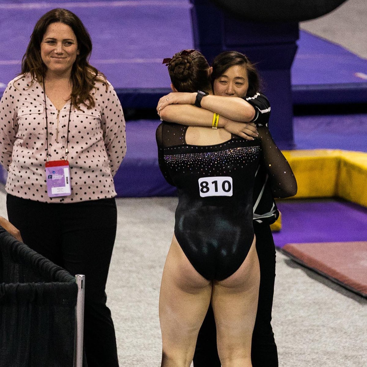 StanfordWGym's tweet photo. Few coaches have done what @coachtabyim has this season: 
- upset No. 13 &amp; No.19 ranked teams for a spot in the Regional Finals 
- coach her program to back-to-back 197+ for the first time since 2015 
- improved her team’s ranking by 38 places from ‘21 to ‘22

Flipped the script. https://t.co/bL2uWtMxGf