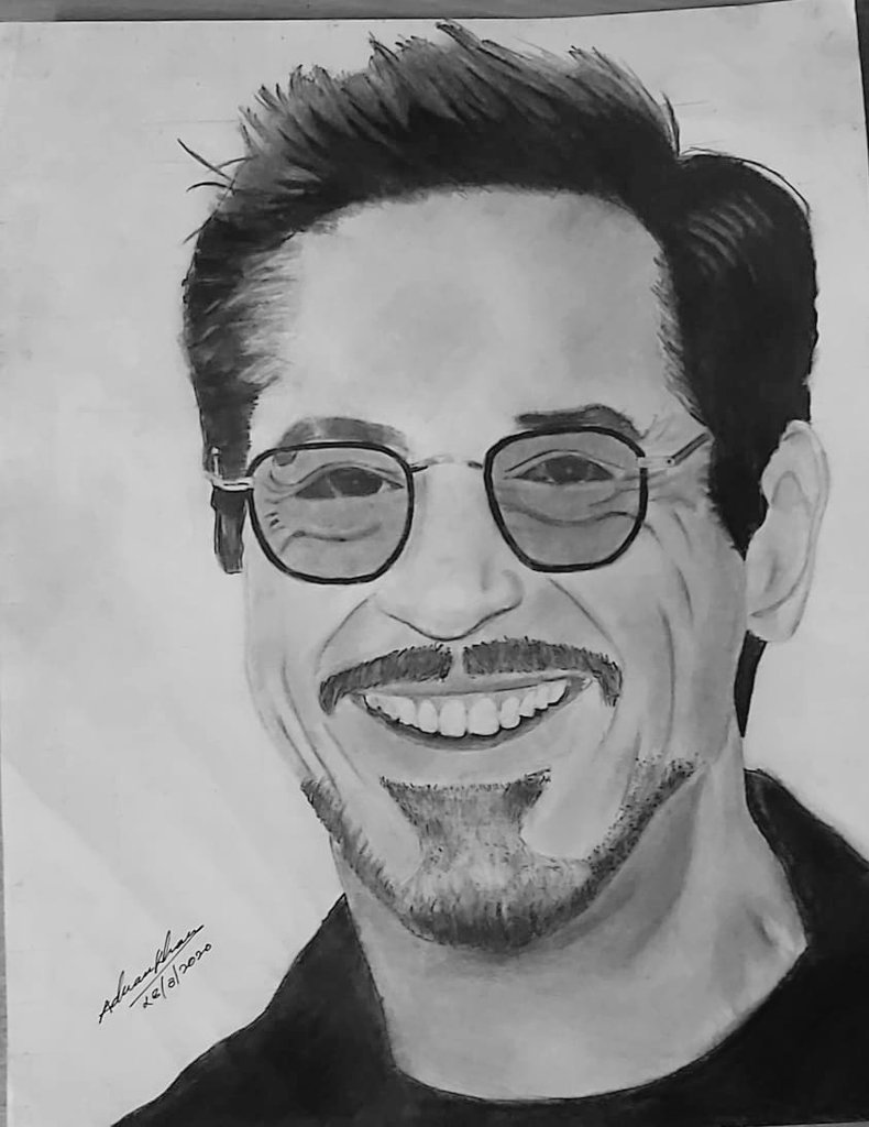 _adnan79_'s tweet photo. Sketch by me @RobertDowneyJr 

#sketch #drawing #IronMan #loveyou3000 #ArtistOnTwitter #3D #draw #DigitalArtist #3D #ILOVEYOU https://t.co/QN337T0f66