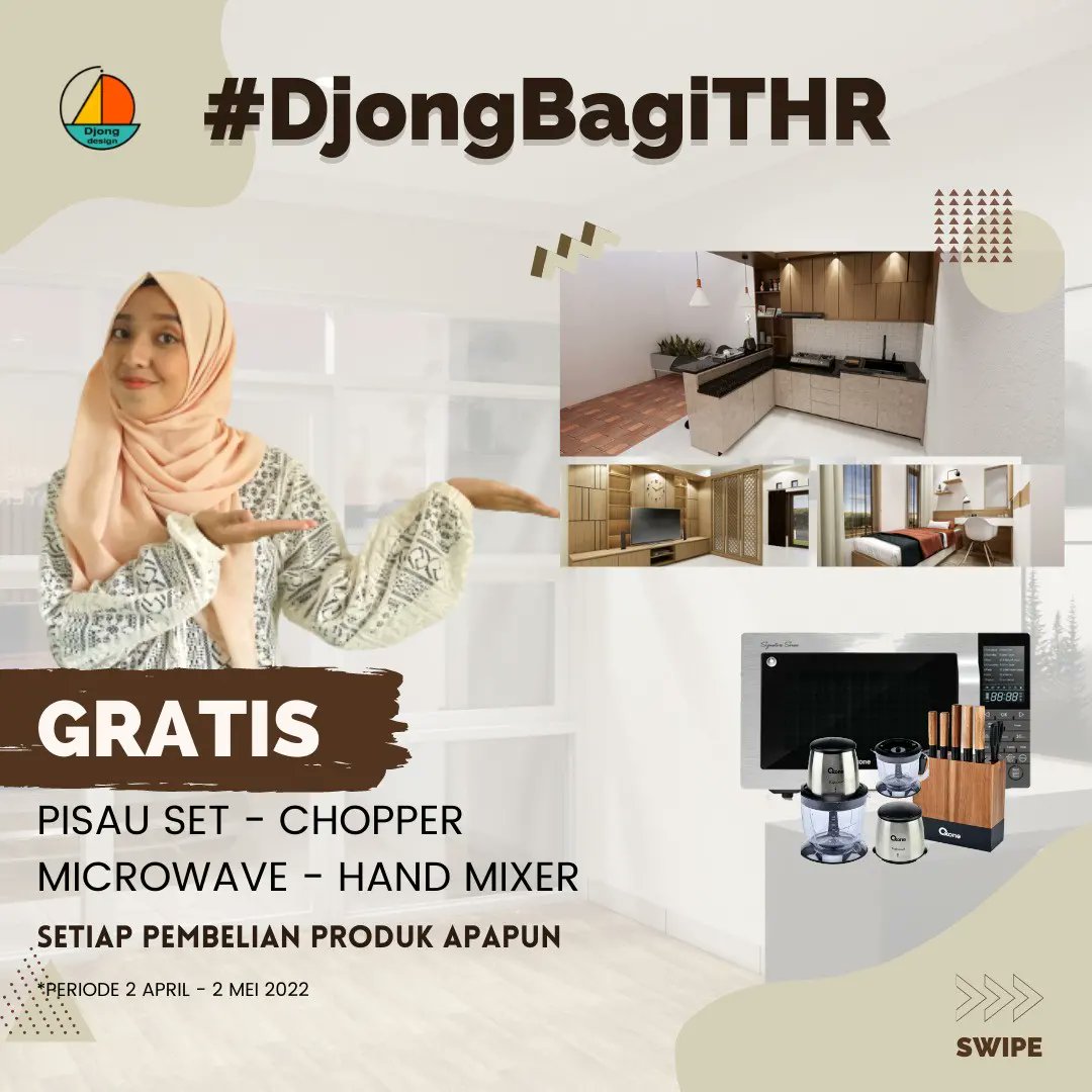 djongdesign's tweet photo. #DjongBagiTHR

Ramadhan tinggal menghitung hari lagi 🤗 mimin mau kasih tau nih @djongdesign mau bagi THR khusus yang check out di bulan Ramadhan, ada banyak hadiah menarik yang menanti kalian, yuukk sebelum kehabisan langsung aja hubungi kami🤗 https://t.co/EvArKe3U1r