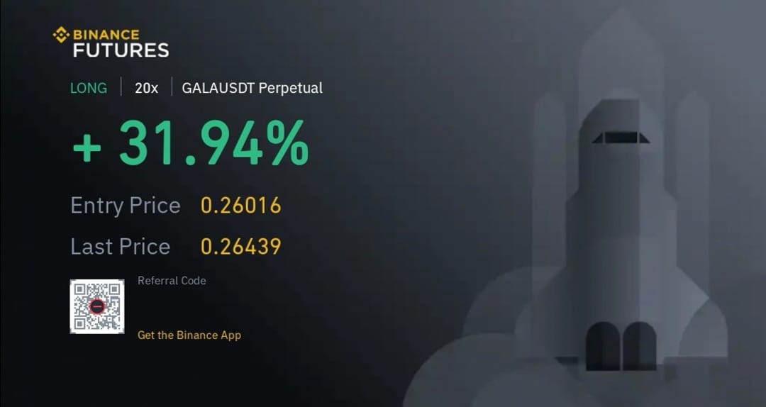 #gala $gala Alırken de satarken de 😂 #BTC #futurestrading #scalping