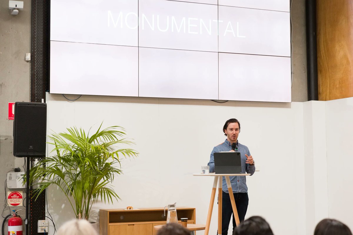 Melbourne_CM's tweet image. Have the Monday blues? Looking for a little bit of distraction (and maybe some inspiration)? We've got your back! Have a look and listen to our February speaker, Jack Ryan, architect and speaker extraordinaire. Link in your #cmmelb profile. Photo by @MarkLobo