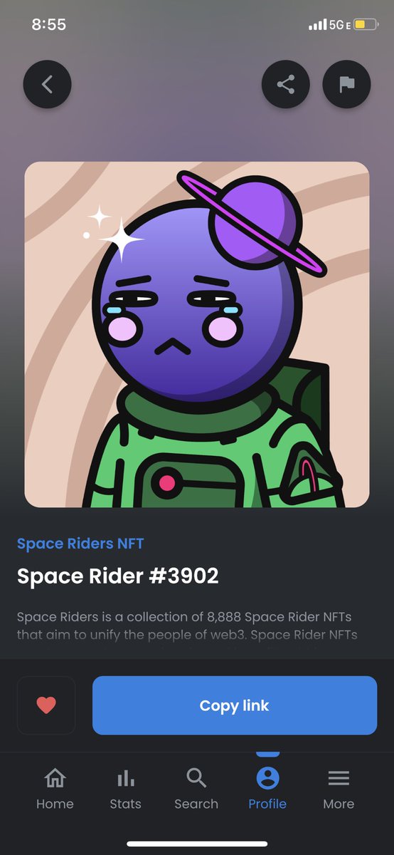 storm_stern's tweet photo. @SpaceRiders_NFT LFGGG just airdropped this super rare dime! #RidersBreakTwitter #RideWithUs https://t.co/5evS3lgsJD