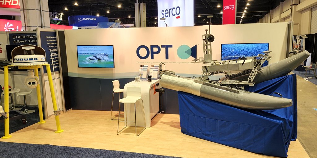 WAMV_ASV's tweet photo. We’re in Maryland getting ready for Sea-Air-Space 2022! If you’re going to be here, plan to visit OPT at in the main exhibit hall at booth 1850 to learn about our autonomous marine domain awareness solutions, WAM-V ASVs &amp; more! #SAS2022 https://t.co/xCDCIZcCtQ