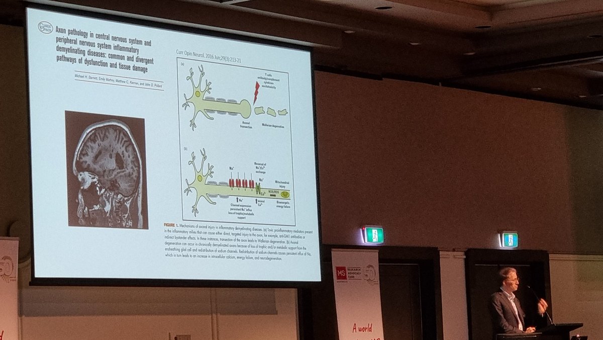 desgraham_msa's tweet photo. Prof Michael Barnett presenting to today's #MSResearchconf22. What a Rock Star of the MS community. Neurologist must continue to use "clinical acumen" in diagnosing and treating people with MS. @MS_Australia @RohanGreenland #MSABOARD https://t.co/kZNGqfWAVn