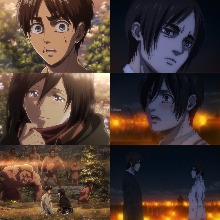 Fans React To Attack On Titan Season 4 Episode 28 Unveiling Eren S Full Form Mikasa S Realization Levi S Clown Moment More Pursue News