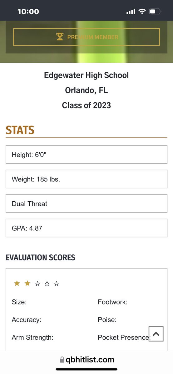 QBHitList's tweet photo. Welcome to the largest QB fraternity in the nation...@QBHitList Premium 2023 QB @ChaseQb3 Edgewater Hs(FL) 

👀Check him out! 

Profile: https://t.co/9lM0a04ReP

Full evaluation posting soon… https://t.co/4X237QlRaV