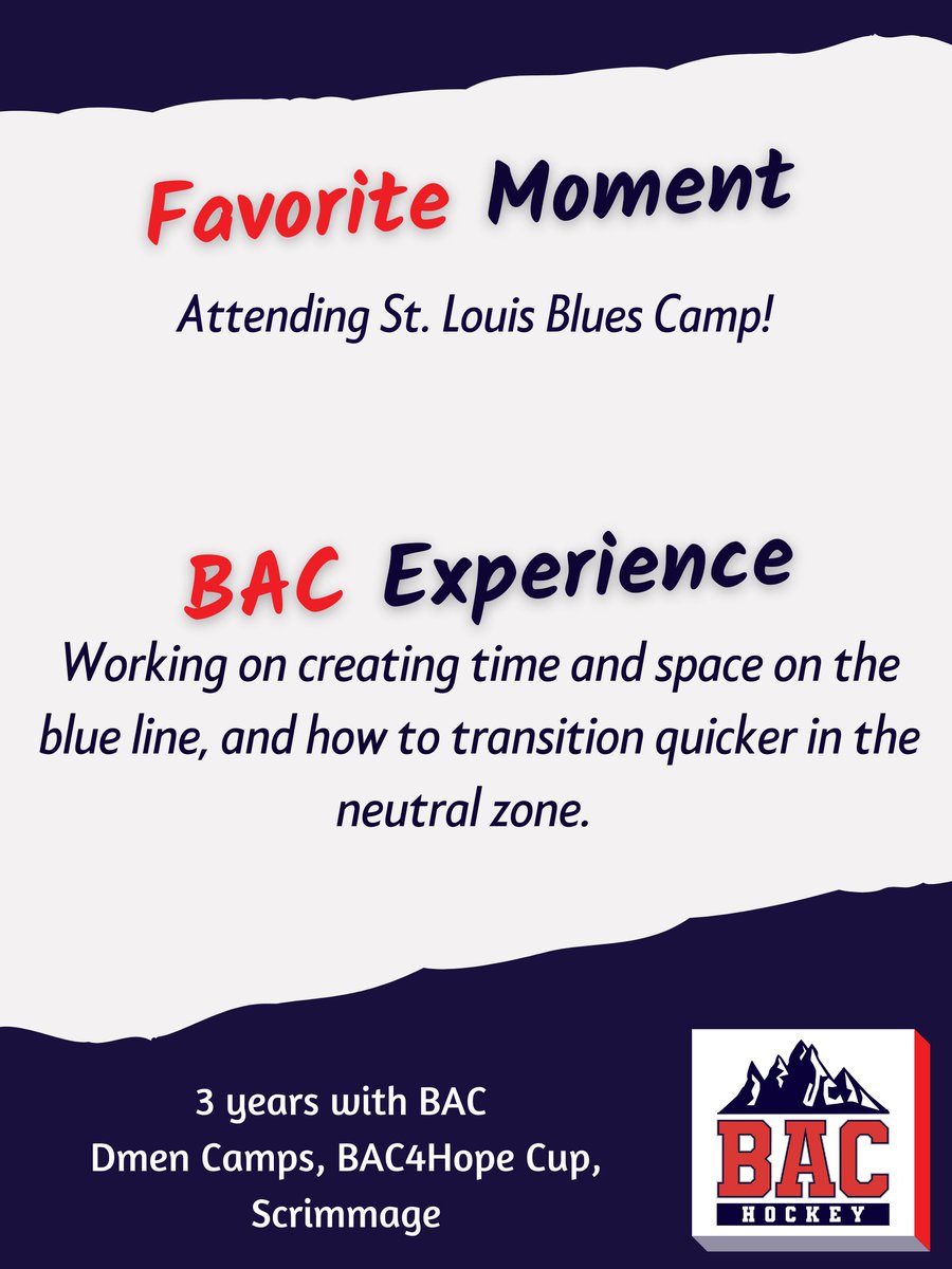 BLCourchene's tweet image. #BAC4Hope #FeaturePlayer 

We head to the @TheWHL &amp;amp; @SCBroncos to feature Dman Sam McGinley!  

Always fun getting to work with Sam. Great kid and player! 

This summer, saw his game take a massive leap forward, that was recognized with an invite to @StLouisBlues camp!
