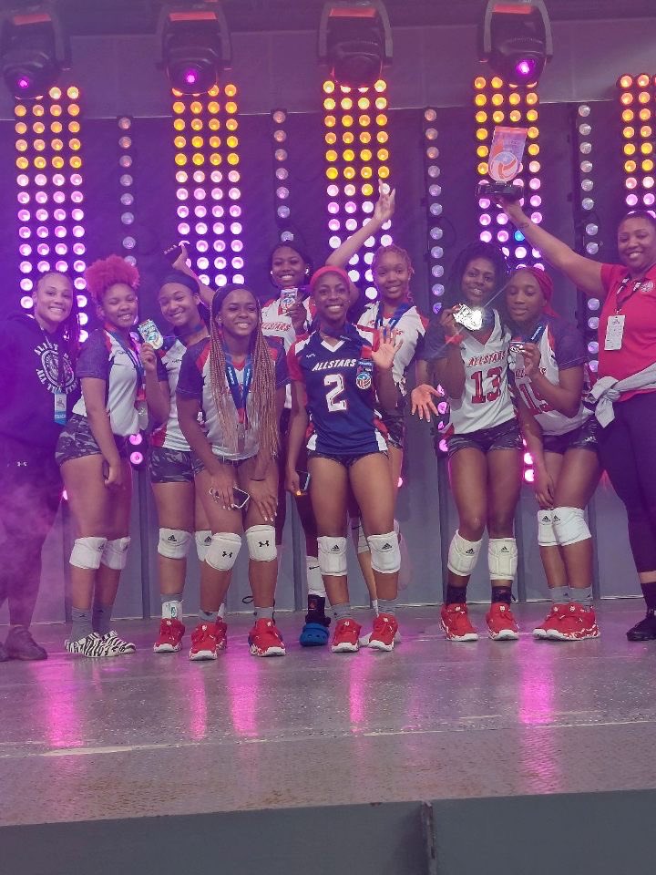 TXAllstarsVBC's tweet photo. #18s National finished 2nd in the Championship at the Caribbean Girls Volleyball Championship! Nice work, ladies! ๐ฅ @WinnZarea
#GoAllstars #TexasAllstarsvolleyball #CaribbeanGirlsVolleyballChampionship
MVP: Iyanah Taylor#13
Allstar: RaโNiya Brown #17
Allstar: Dynasty Coe #6 https://t.co/brmO2raDVm