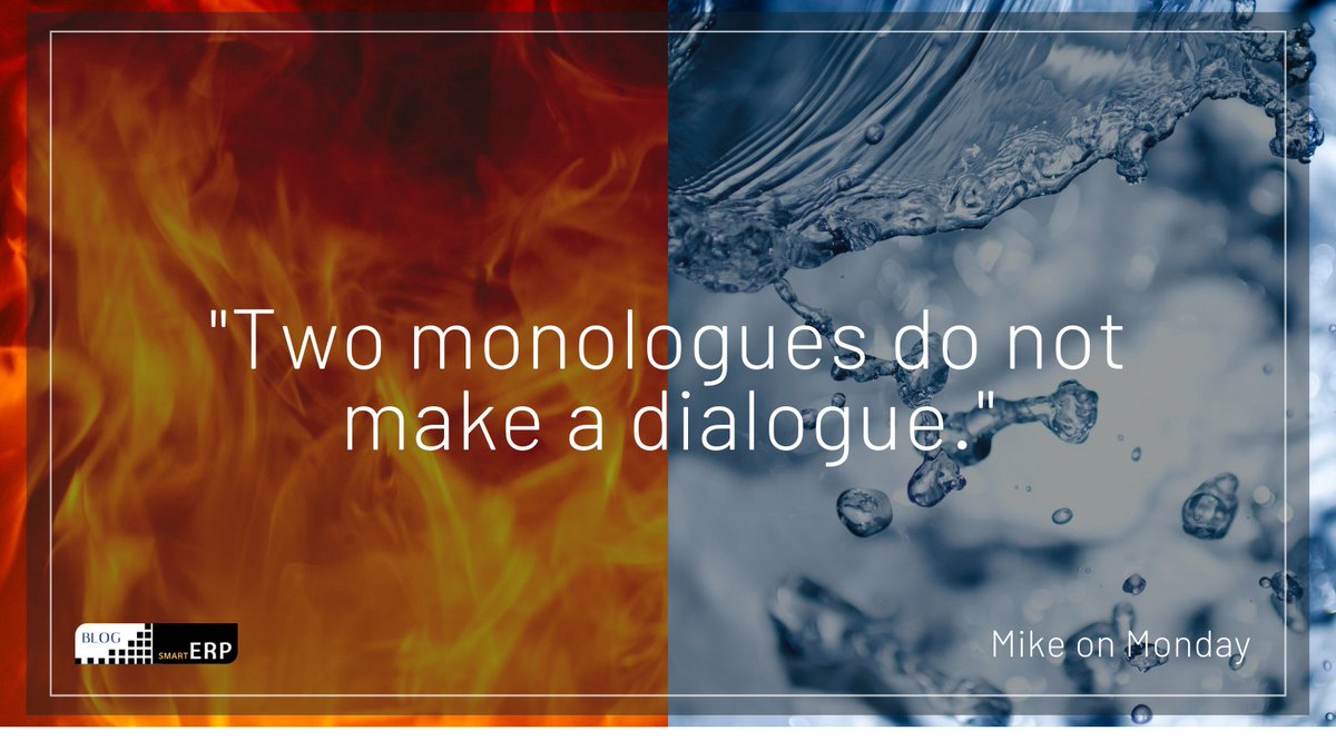 smartERPblog's tweet image. smarterpblog.com
#mikeonmonday #smartERP #dialogue