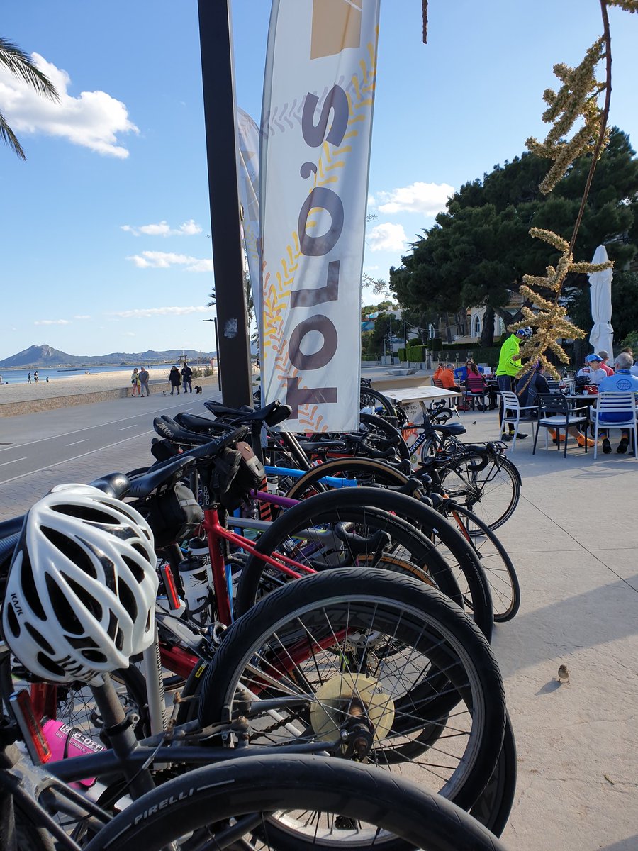 FionaS100's tweet photo. Well that was heaps of fun. Cycling in Majorca is back and felt so good. 🚲thanks @jet2tweets @CabotHotels @SwiftProCycling #majorca #safetravel #cyclinglife #cyclingmajorca @assos_com @CastelliCycling @fizikofficial @endura @Wiggle_Sport @rapha @GiroCyclingUK @ChamoisButtr https://t.co/jaD1YYF2zb