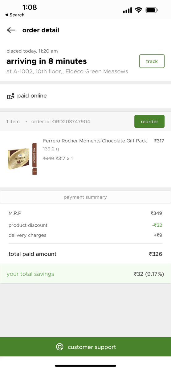 gauravprince's tweet photo. @letsblinkit  @blinkitcares : Seems @letsblinkit  has ran out of all the steam !! For last 2 hours it says 8 mins delivery and for so many past weeks.. anytime you order thr is always a surge and hence a surge charge .. classic example of over commitment and under delivery !! https://t.co/tg6ZFG8AKv