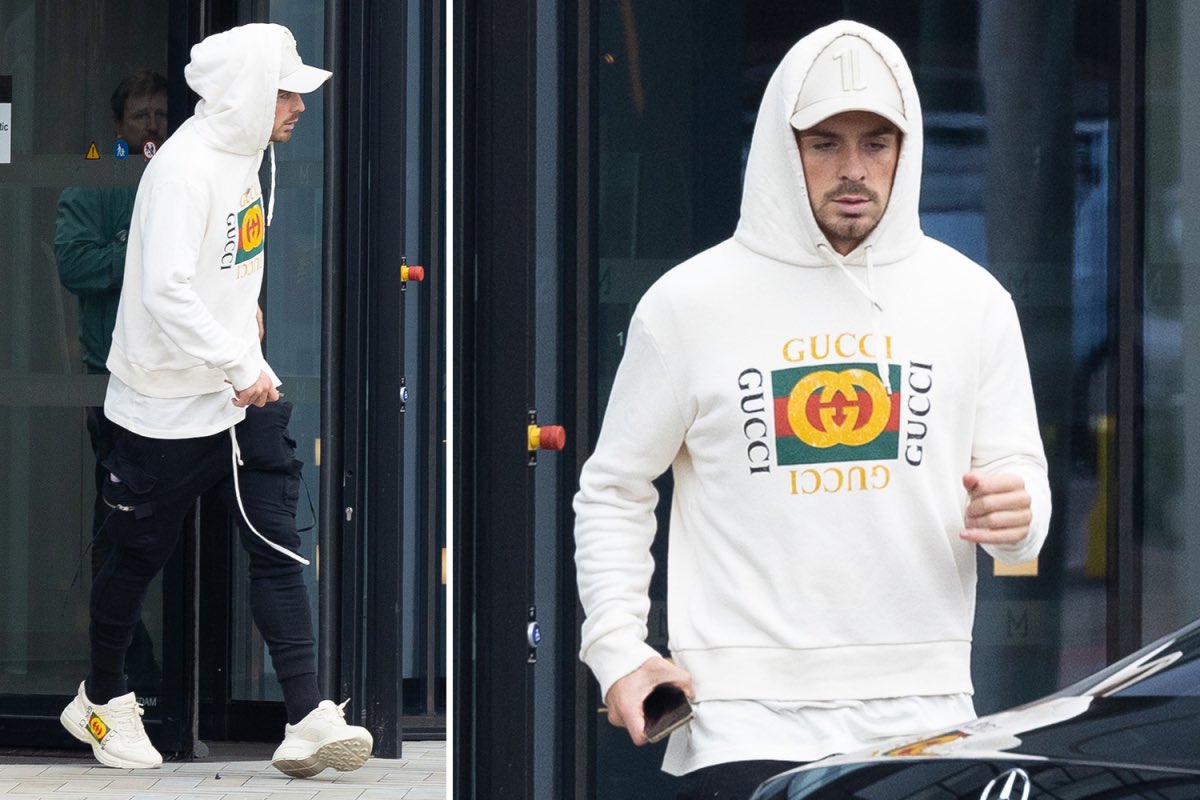 DeadlineDayLive's tweet photo. 🚨 Jack Grealish is set to sign a huge sponsorship deal with Italian fashion brand Gucci. It’ll be worth 7 figures.

(Source: @David_Ornstein) https://t.co/UZUcRS32ed