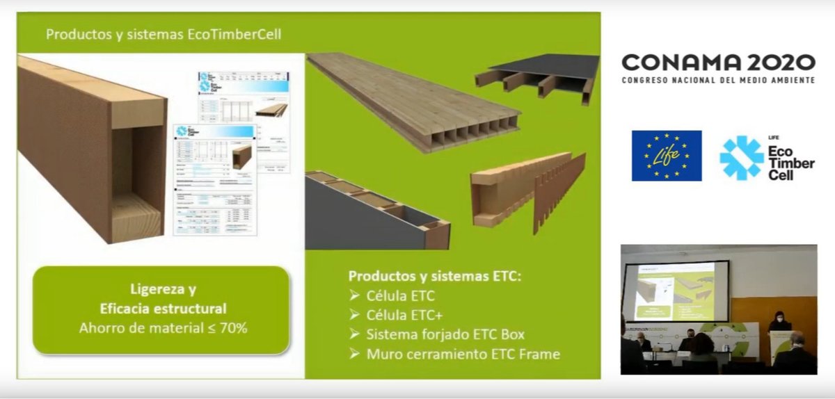 ecotimbercell's tweet photo. Xa podes visionar a presentación do proxecto LIFE @ecotimbercell no Concurso de Ecodiseño #Conama2020.
📽️Vídeo👉 https://t.co/Grbm4AuueR
🧐Mais información en👉 https://t.co/TCDPnMPurM
@CampusTerraUSC @CETEMAS @ITeC_es @3edata #BetanzosHB https://t.co/pAuVd8e286