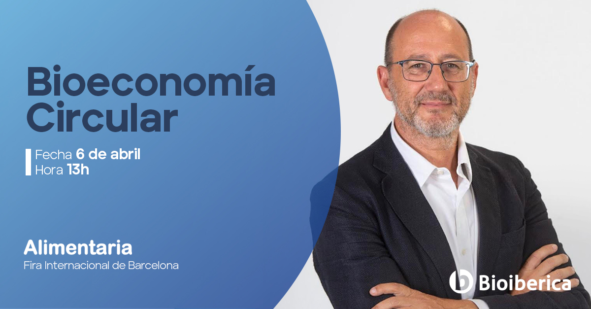 Trabajamos desde una perspectiva circular para ofrecer un máximo aprovechamiento de los recursos. 
Lo explicará Javier Velasco, director de I+D en Bioiberica, en una mesa redonda sobre #bioeconomíacircular en la feria <a href="/Alimentaria/">Alimentaria</a>. 

alimentaria.com/alimentaria/ 

#Alimentaria2022