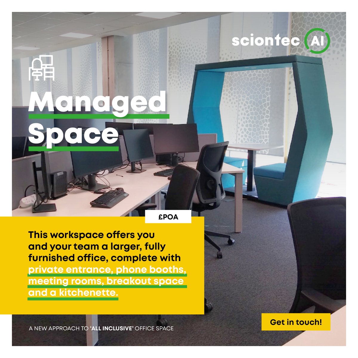 Sciontec's tweet photo. *BREAKING NEWS* 

We've just unveiled our new all-inclusive office concept #SciontecAI, which will be launching at its premier location in #TheSpine today.
 
Brochure: https://t.co/dzcHpNhrpG 
Read more: https://t.co/nasu95L0Lm https://t.co/C1ZKP2aFwC
