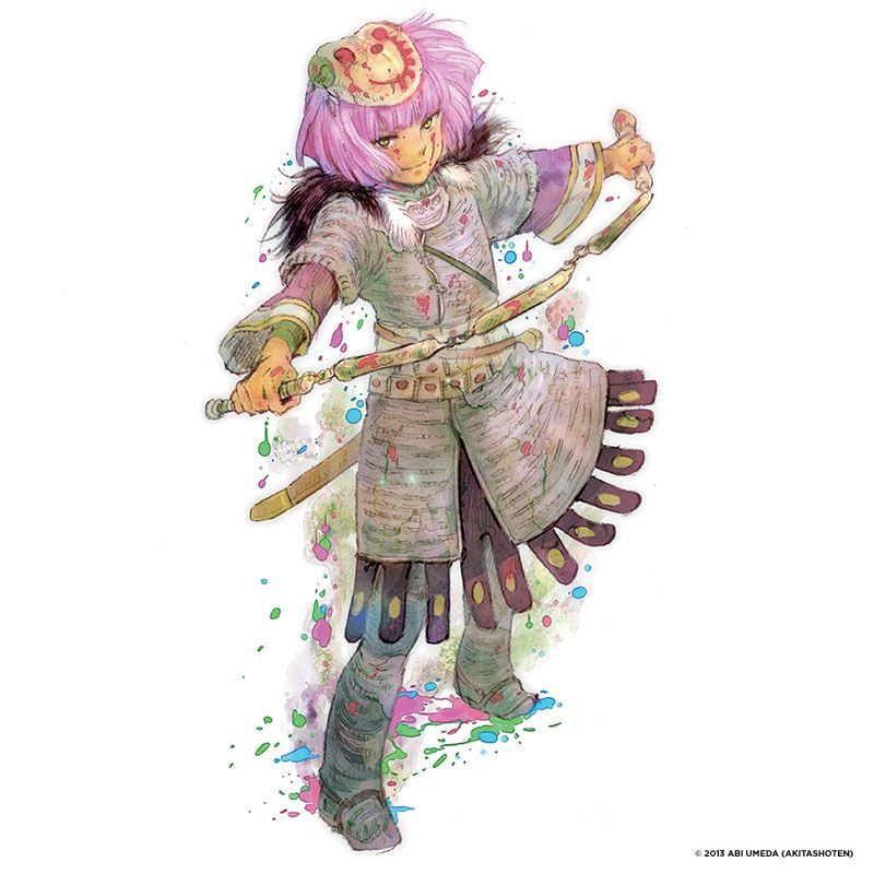 gncoftheday's tweet photo. Today's GNC character is Liontari from Children of the Whales! (He/him) https://t.co/lcA48PxERy
