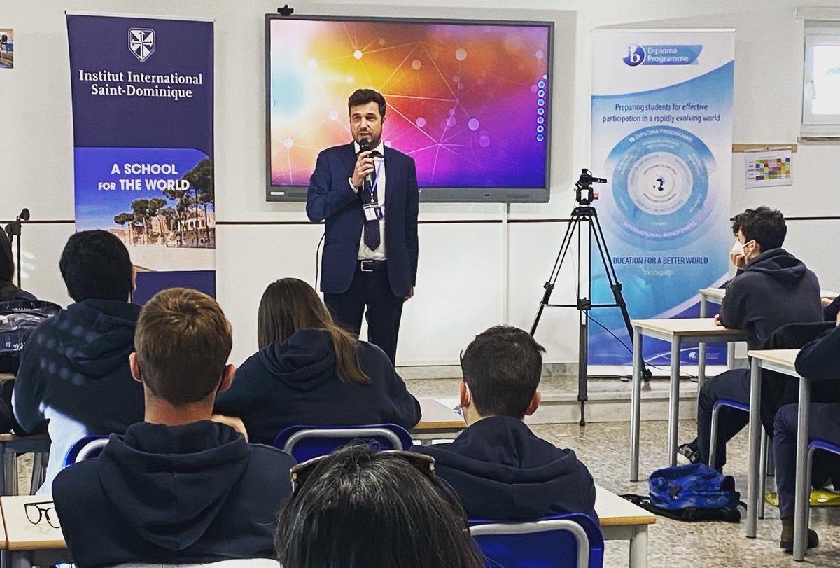 InstitutRome's tweet photo. IB conference at ISD! 
👉🏻https://t.co/bX6mvT88dO 
#ib #ISD #odyssey #LucChatel #internationalbaccalaureate #internationalschool #internationaleducation #worldschool #frenchschool #rome #ibprogramme #language #studies #internationalmindedness #iblearner #school #scuola #highschool https://t.co/hPmM4BbD7N