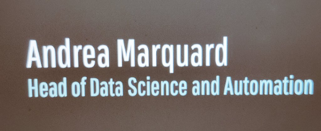 Wixaros's tweet photo. Always nice to start weeks with former study colleagues! @a_marquard from @ClinMicrobiom talking about a favorite of mine, #R and packages! #Bioinformatics #DataScience https://t.co/8STGZczUHU