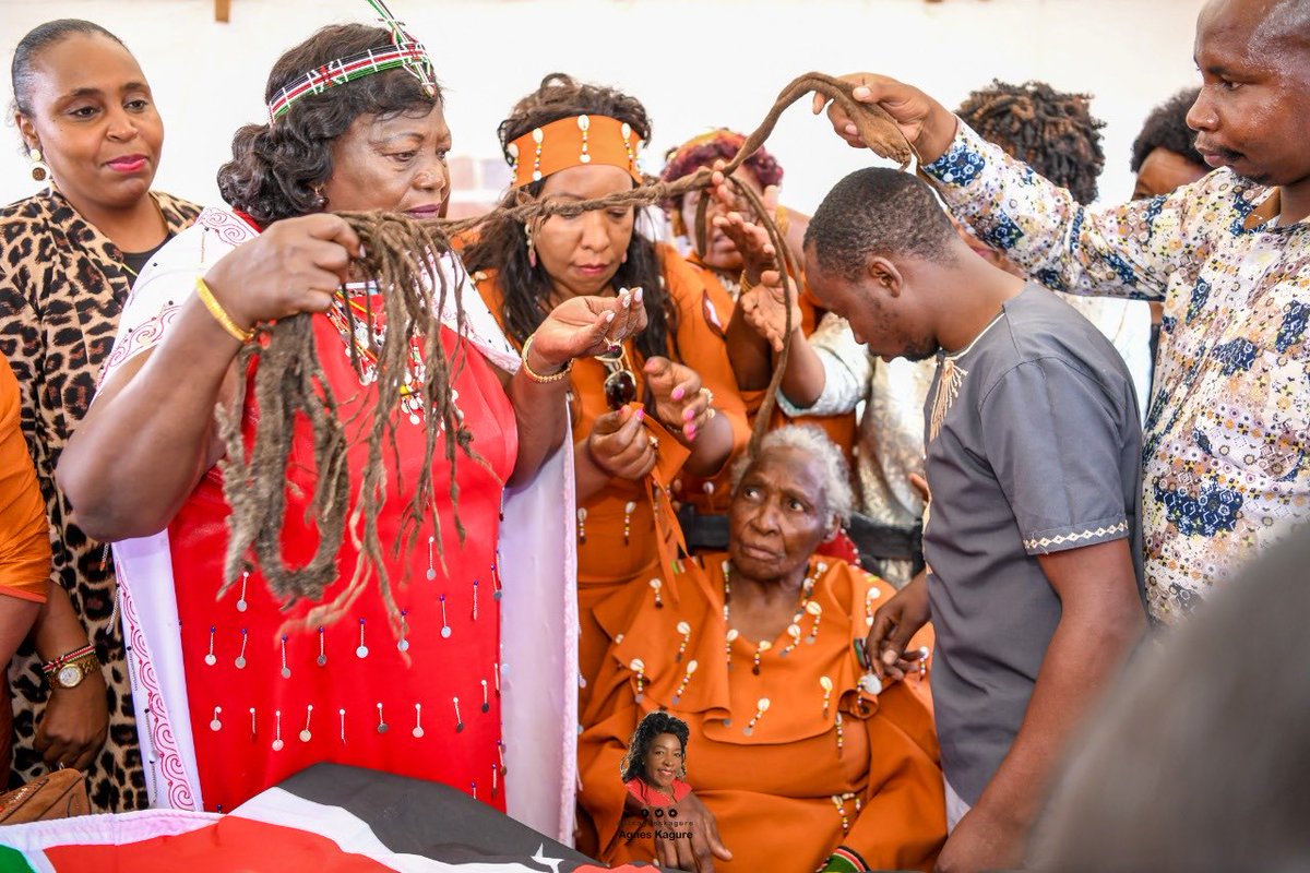 As a political detainee I am very pained by this ritual. Did she really consent? Her dreadlocks were her legacy as a revolutionary. It reminds me of the humiliation meted out to Wangari Maathai in prison when her dreadlocks were cut off. So, where are the dreadlocks?