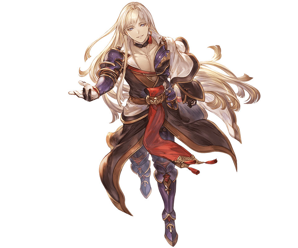 gncoftheday's tweet photo. Today's GNC character is Cassius from Granblue Fantasy! (He/him) https://t.co/inyQsNo5Zv