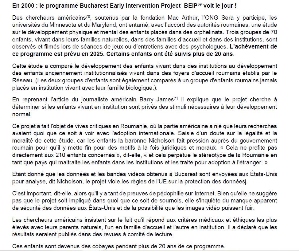 Marionle_roy's tweet photo. Le programme #BEIP a sacrifié la vie de plus de 210 enfants et familles pendant plus de 20 ans pour faire la promotion de l'adoption. Ce programme a violé les règles de l'UE. J'en parle dans mon dossier. 
#ongsera https://t.co/pmGjbOOtVA
