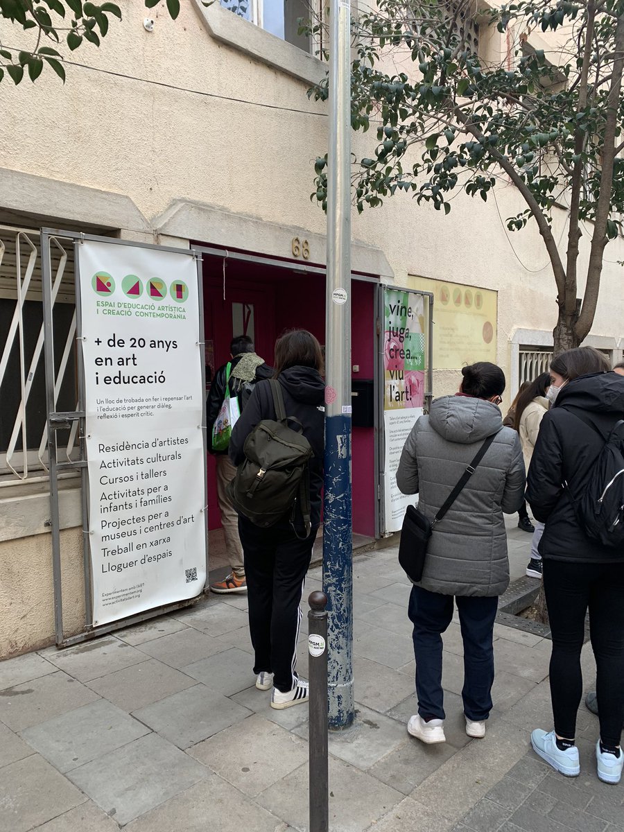 LidiaLuengo_'s tweet photo. Avui som a @ExperimentemART!!! #ArtCult_ES22 https://t.co/iIO8lfljqo