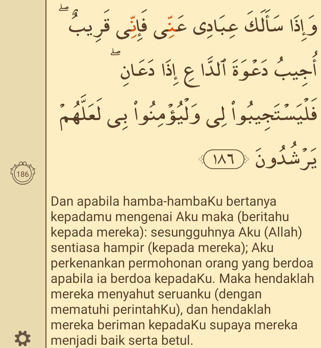 HilalAsyraf's tweet photo. Ayat 186 Surah Al-Baqarah ini terselit di tengah-tengah ayat berkenaan puasa.

Seakan-akan memberikan isyarat bahawa ibadah puasa itu wajar diiringi dengan doa dan pengharapan.

Doa antara ibadah yang mudah dan ringan. Kerdilkanlah diri kepada Allah. Meminta kepada-Nya. https://t.co/sTbwpLCXjH
