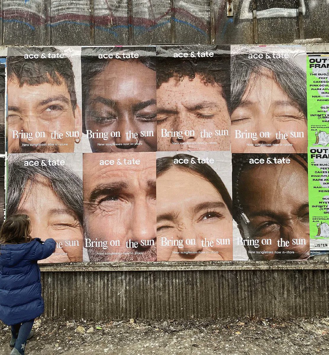 lacriaturacreat's tweet photo. ¿Pueden anunciarse unas gafas de sol sin mostrar unas gafas de sol? Esta campaña demuestra que sí >>> https://t.co/QJZLQ8c22Q https://t.co/QQUJkQOhki