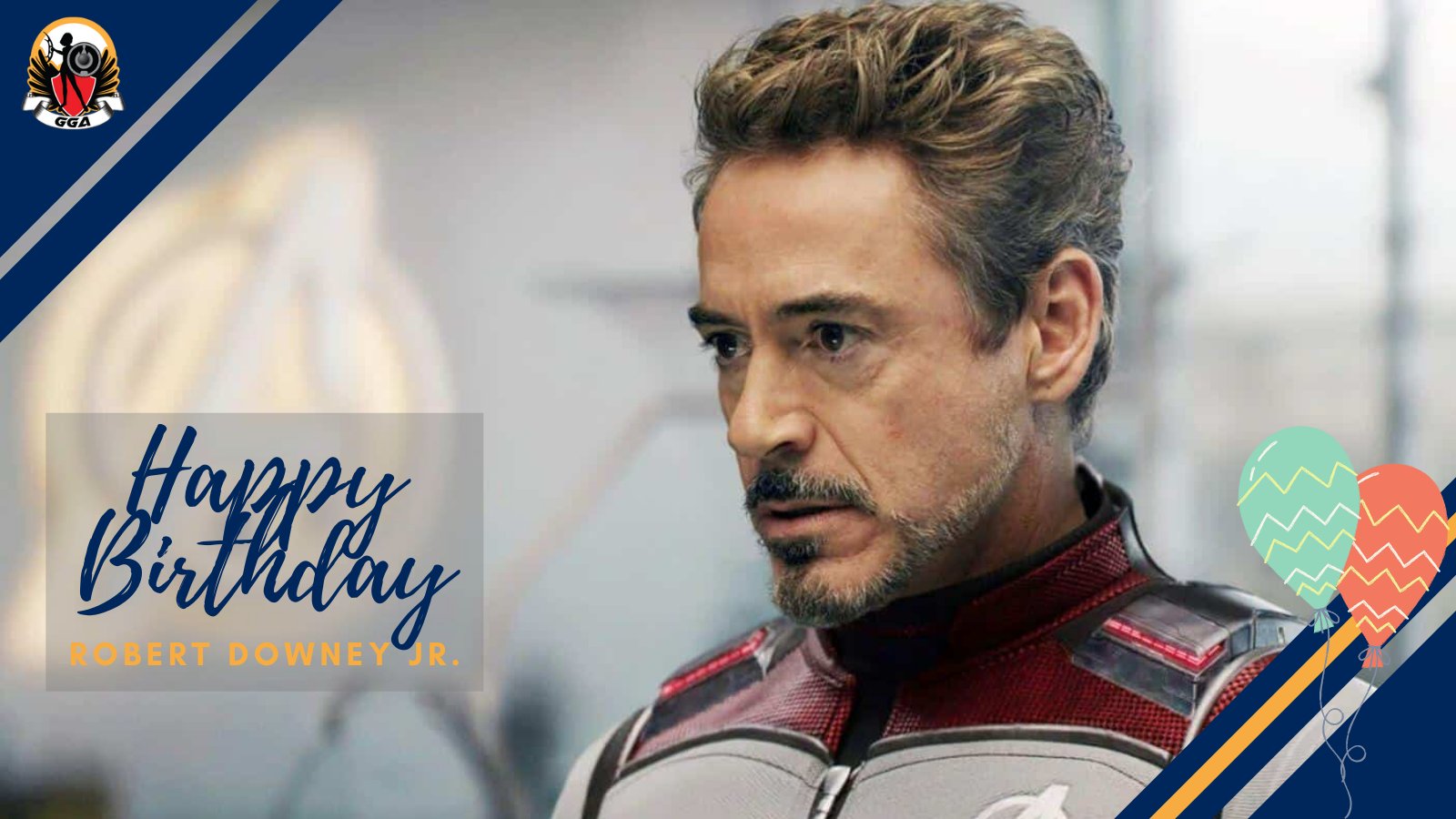 Happy Birthday to Robert Downey Jr., a.k.a. Iron Man!   