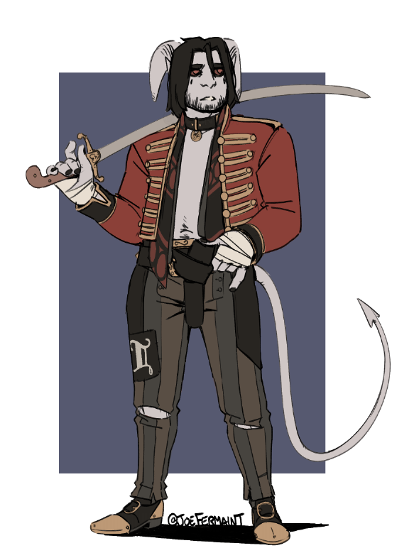 violetprosejoe's tweet photo. took some time to draw up a full design for Roz
#dancingonrooftops #roz #tiefling #originalcharacter #characterdesign https://t.co/csLObQkVAY