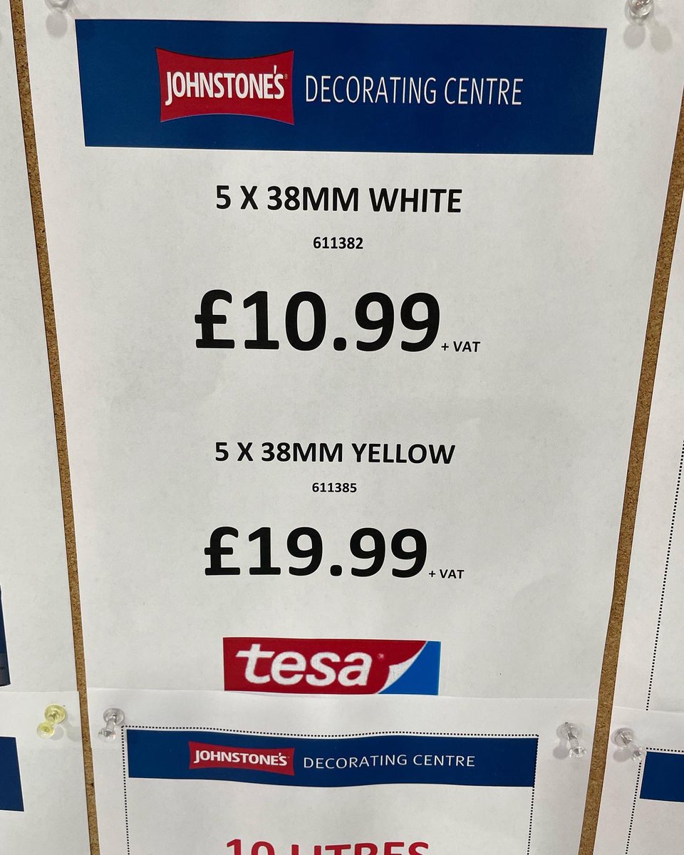 Let’s talk masking tape! Trade Morning <a href="/johnstonespaint/">JPT 2006-2016</a> Luton. Great deals on #tesaprecsionmask #tesayellow #tesa #tesatape #maskingtape #maskingtapes
