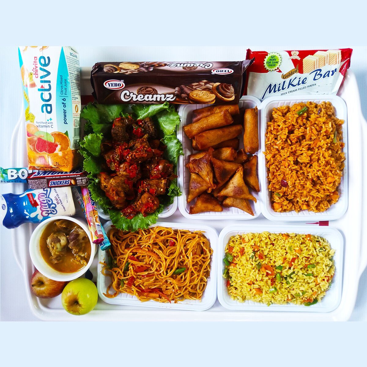Hauwa__Mohammed's tweet photo. Special orders!!!!

I make 👇👇

Soups in bowls
Food trays
Food packs in bulk (2-200 plates)
Food platter 

Kindly RT 🙏🙏🙏

Location is Abuja 

Send a Dm or call 08071406094
#AbujaTwitterCommunity https://t.co/nPGrzzbDfo
