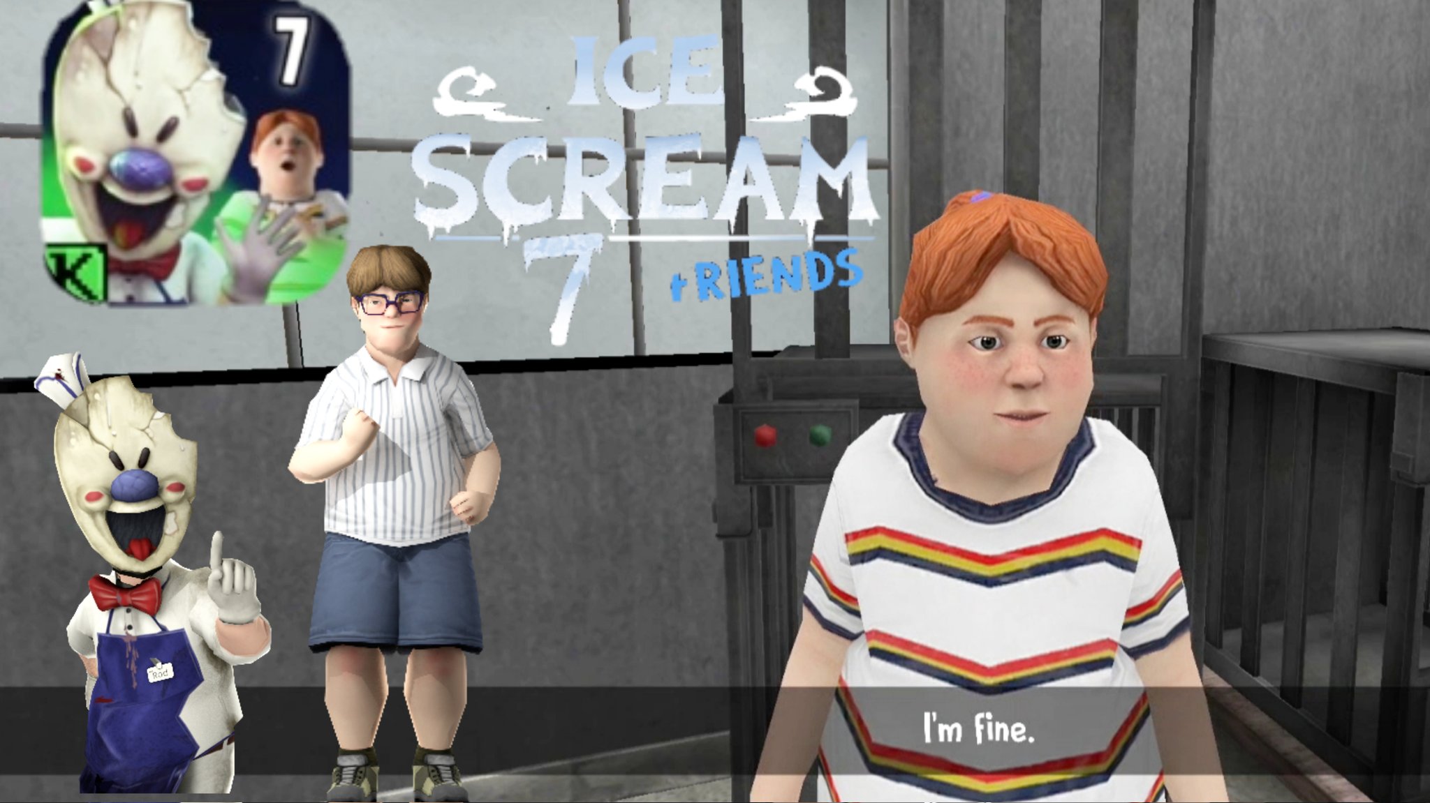 Caffeinated Gamer YT 300K🎮 on X:  Ice Scream 7  fan-made by A Twelve #IceScream7 #IceScream #Keplerians #CaffeinatedGamer   / X