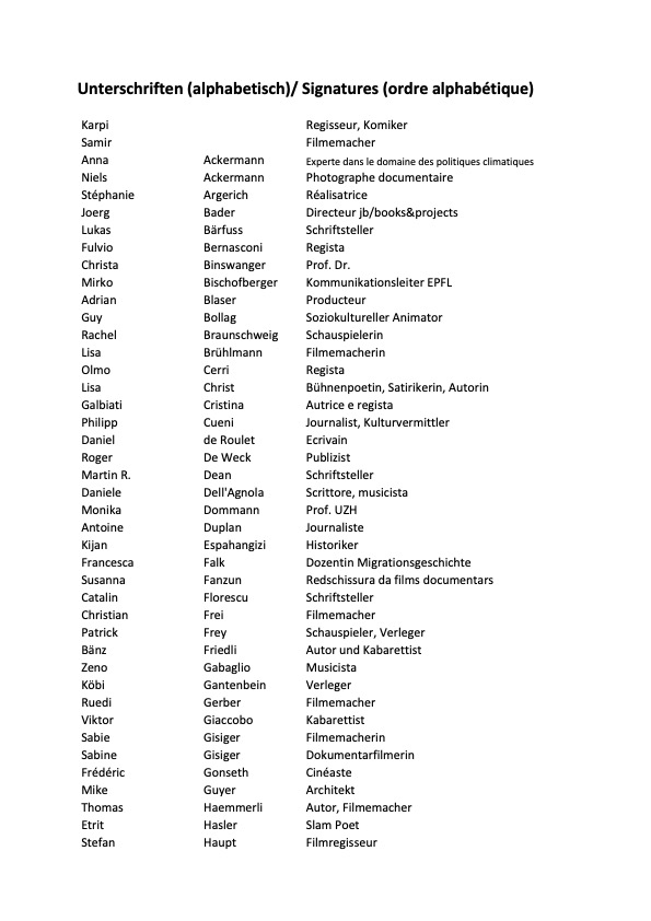 SamirFilmmaker's tweet image. Der Aufruf an den BR zur Bildung der Task Force im Original: