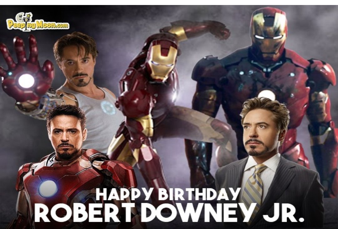 Happy Birthday Robert Downey jr 