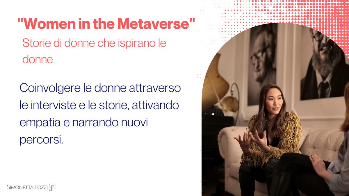 SIMO2's tweet photo. Un ebook dedicato all'#empowermentfemminile con #storie di donne che sono attive e lavorano nel #metaverso per fare cultura. Un progetto che parte dalle donne e torna alle #donne con un sostegno concreto. Seguimi per saperne di più!
#STEM 
@franciungaro @paoloigna1 https://t.co/RWW15A0VPM