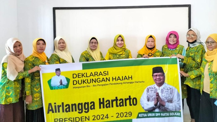Deklarasi HAJAH, Ibu-Ibu Pengajian Sumbar Siap Kawal Airlangga Capres 2024 talaud.partaigolkar.or.id/index.php/2022…