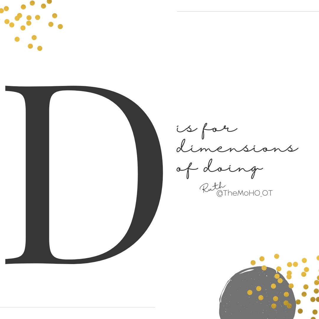 themoho_ot's tweet image. Within the Model of Human Occupation, there are three levels of doing; occupational participation, occupational performance and occupational skills 

#OccupationalPerformance #OccupationalTherapy #OTMonth #ABCsofOT