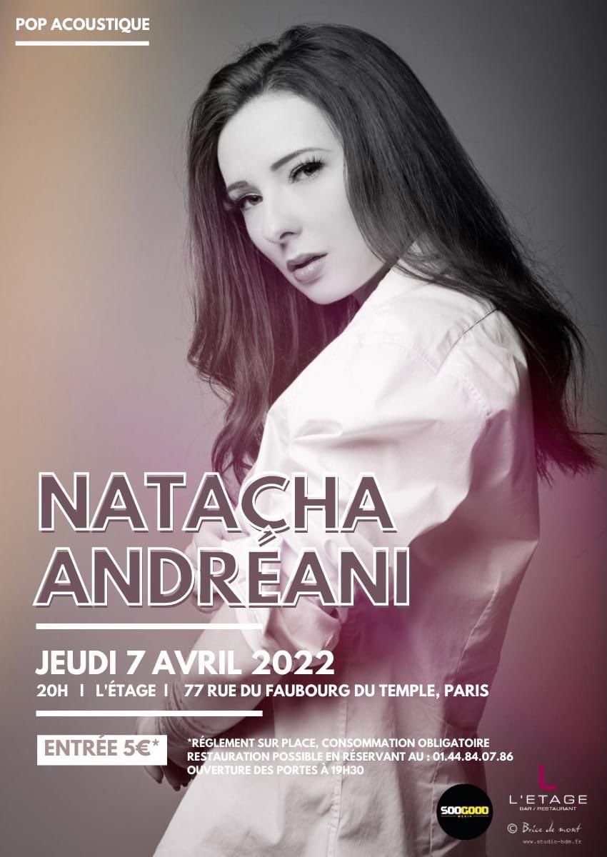 On se retrouve en concert à L’étage à Paris, jeudi 7 avril à 20h. Entrée 5€ sur place + conso obligatoire. J’ai trop hâte ! 🙏🏼🎙😍