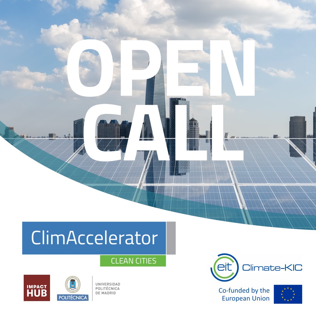 FundacionZCC's tweet photo. ¡Open Call! Presenta tu candidatura hasta el 12 de abril para el programa Clean Cities ClimAccelerator.Esta es tu oportunidad de conseguir hasta 25.000€ en financiación+formación, tutorías y más. Info: https://t.co/hs8XO4CKgK
#CarbonNeutralCities #CleanCitiesNetwork https://t.co/0NGN1sKqDX