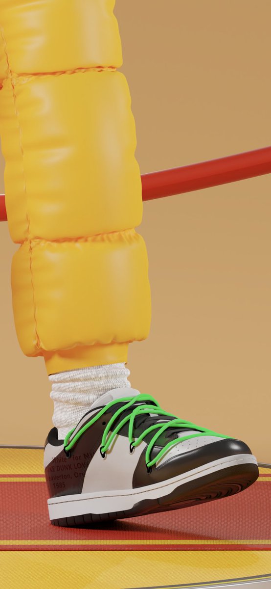 _schoonz's tweet image. One thing slept on about @smilesss is the detail the on top of detail on top of detail, each trait lays differently with different combinations for example let’s look at different shoes with the yellow ski pants, notice how the pants sit differently with each shoe