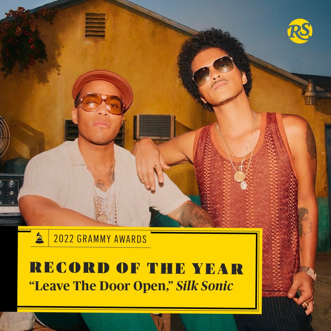 RollingStone's tweet photo. .@silksonic wins Record of The Year #GRAMMYs https://t.co/BqG4QpQ4xT