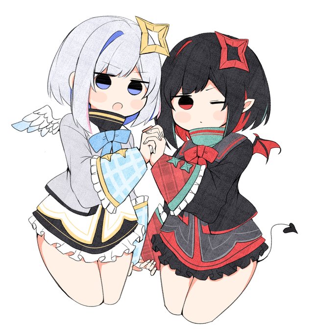 🤍🖤 #かなたーと 
