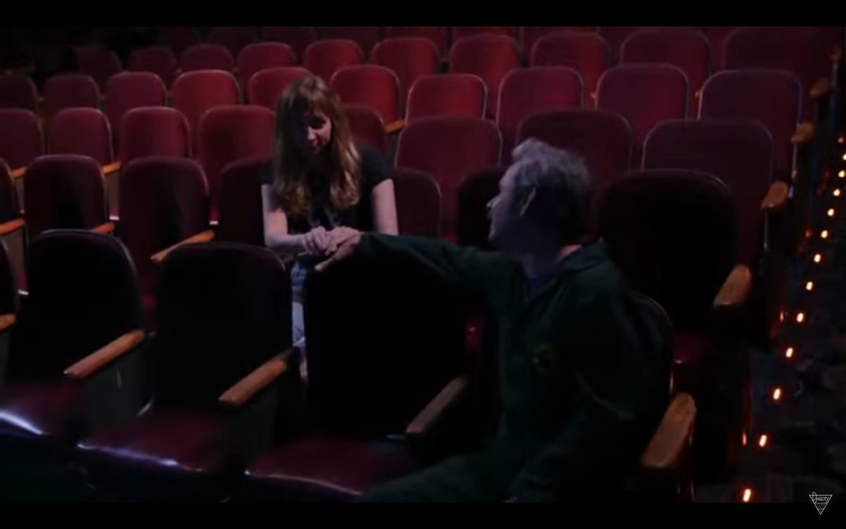 cultdung's tweet photo. Congrats to @PFTompkins &amp; @laurenlapkus for managing to utilize the entire @JoinTheDynasty theater space during their streaming live improv show "Lapkus and Tompkins: Locked In!" tonight. https://t.co/8boAECFmYe