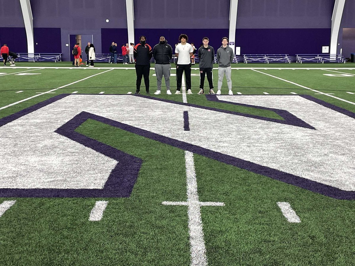 BigMTG50's tweet photo. Last Stop was at Northwestern University  I love the scenery and facilities thank you @NUFBFamily and THE @marty_martens82 https://t.co/1bS2kEwPP8