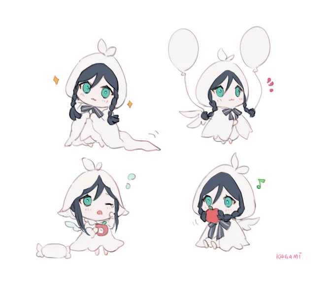 👼💚 