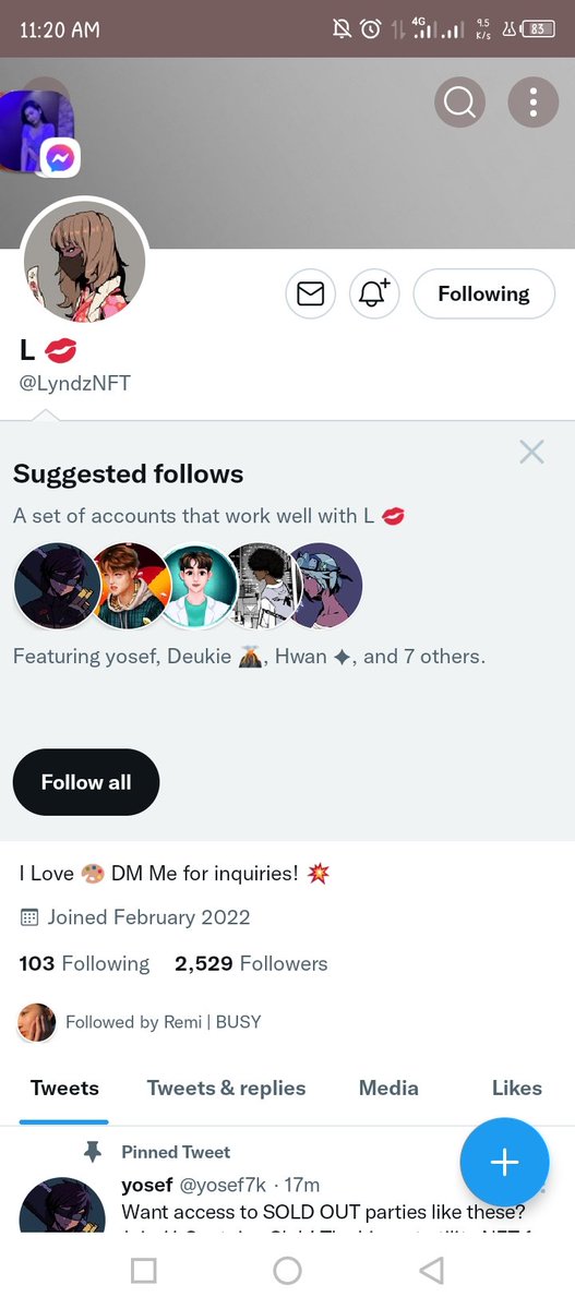 clumsy_daisy10's tweet photo. @RemiPromotes @LyndzNFT https://t.co/e3llEBGnOF