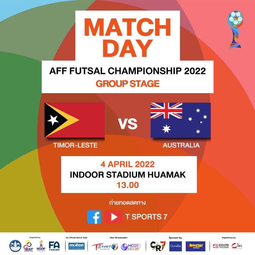 Futsalroos are back! 4:00 PM AEST! Buzzing to put on the green and gold again! 🇦🇺 #futsalroos #futsal #aff